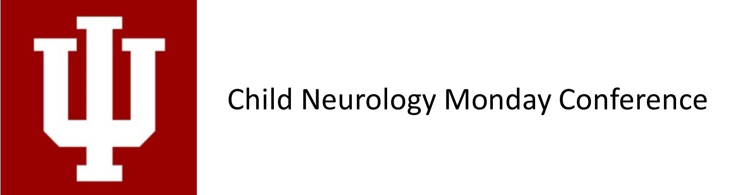 Child Neurology Monday Conference Banner